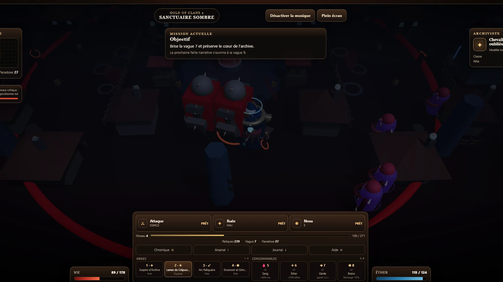 Gold of Clans 2 — Sanctuaire sombre